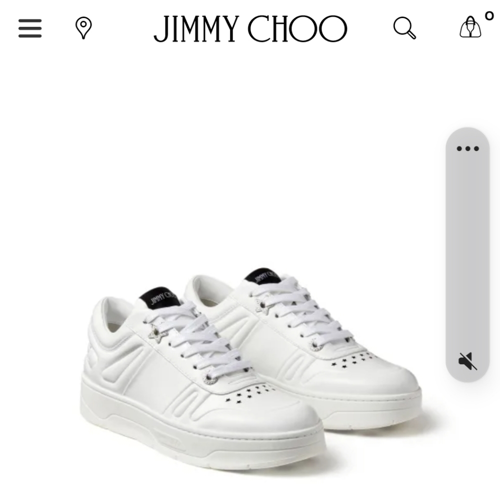 NIB Jimmy Choo Hawaii Sneakers